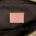 Gucci Shoulder Bag GG Canvas Brown Pink Champagne Gold — view 5