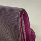 Louis Vuitton Wallet Epi Portefeuille Joy Cassis — view 6