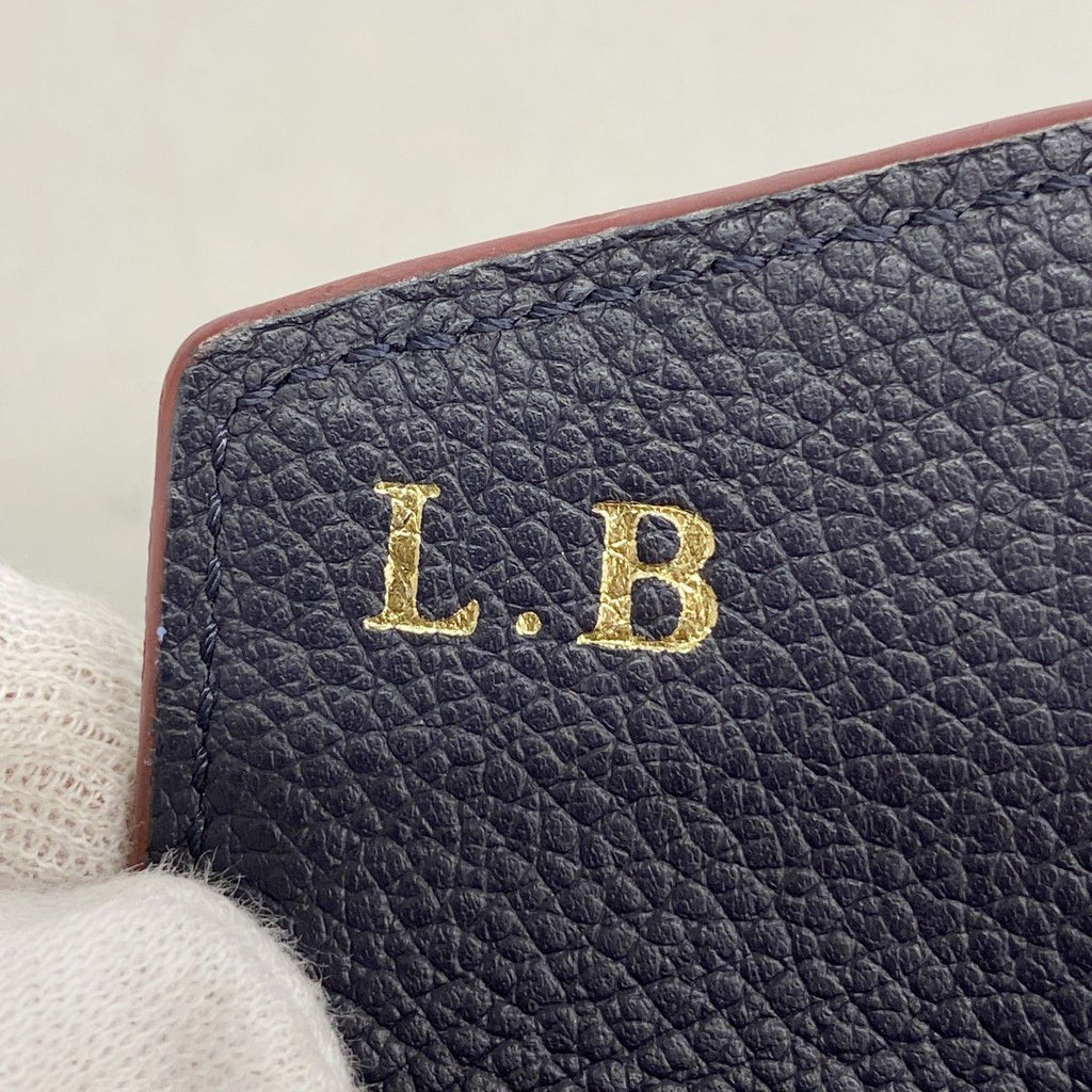 Louis Vuitton Coin Case Monogram Empreinte Pochette Cles Marine — view 5