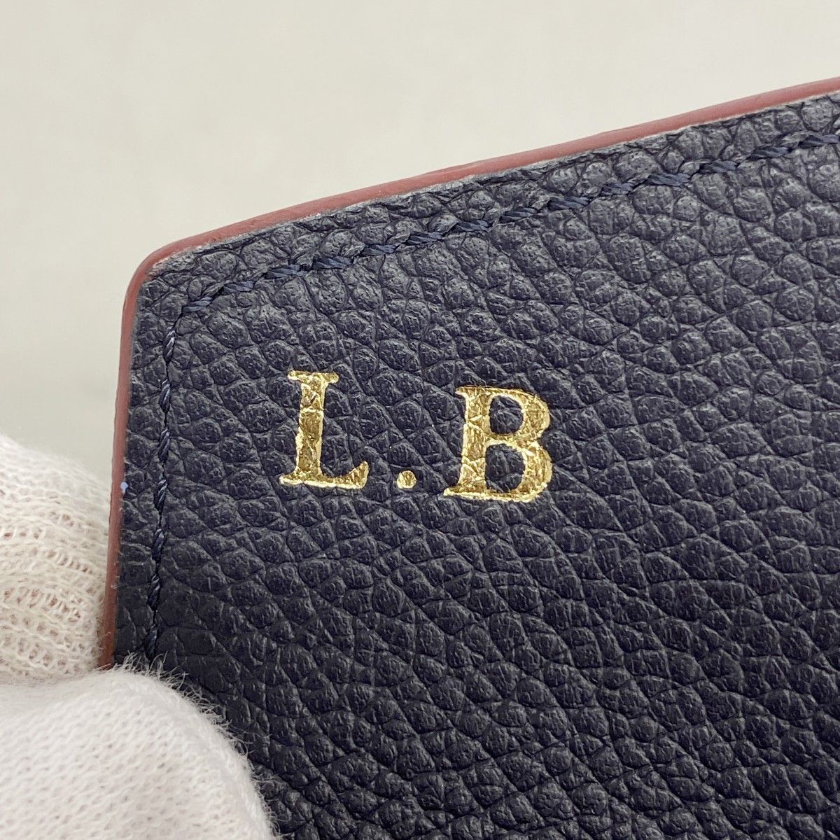 Louis Vuitton Coin Case Monogram Empreinte Pochette Cles Marine — view 5
