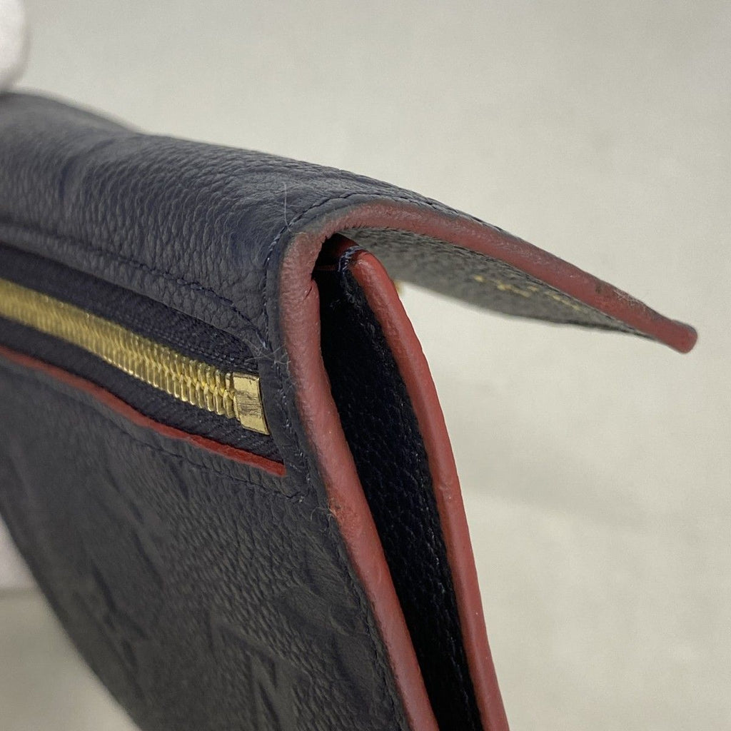 Louis Vuitton Coin Case Monogram Empreinte Pochette Cles Marine — view 6