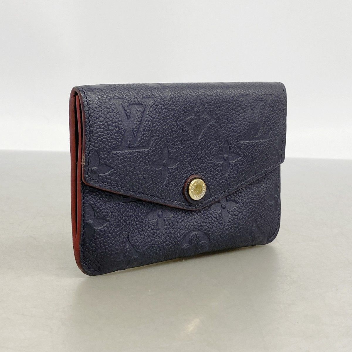 Louis Vuitton Coin Case Monogram Empreinte Pochette Cles Marine — view 2