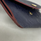 Louis Vuitton Coin Case Monogram Empreinte Pochette Cles Marine — view 7