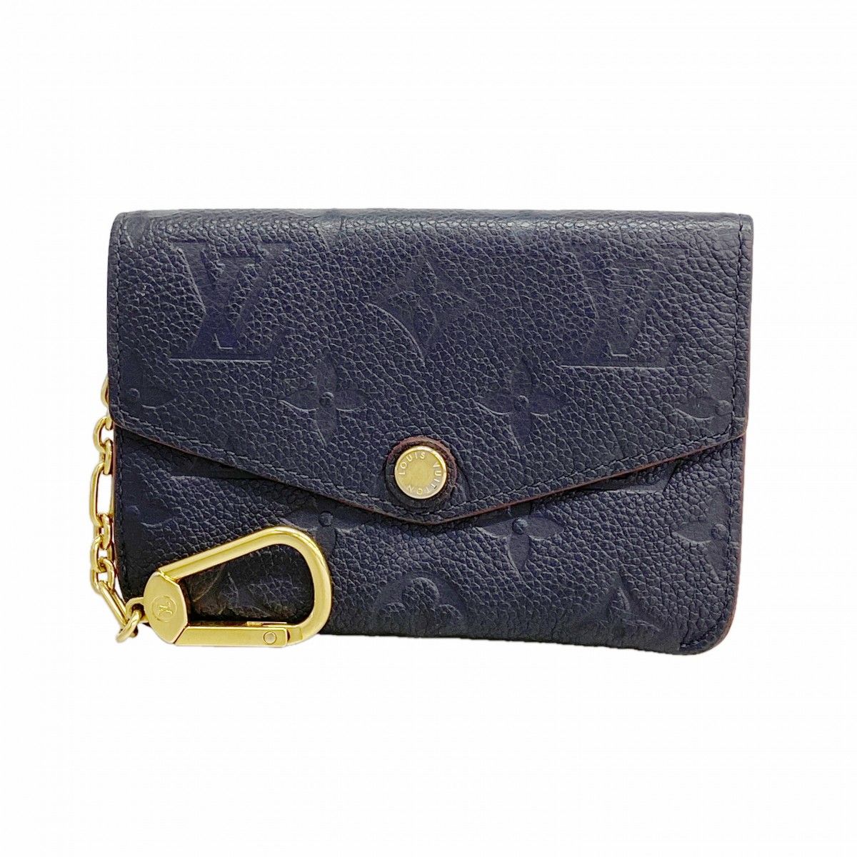 Louis Vuitton Coin Case Monogram Empreinte Pochette Cles Marine