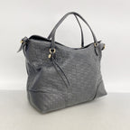 Gucci Handbag Guccissima Leather Black Champagne Gold 2-Way — view 2