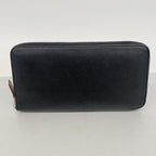 Hermes Wallet Azap Long Silk in Veau Black Silver — view 8