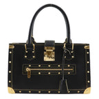 Louis Vuitton Faburo Suhali Goatskin Noir Black Tote