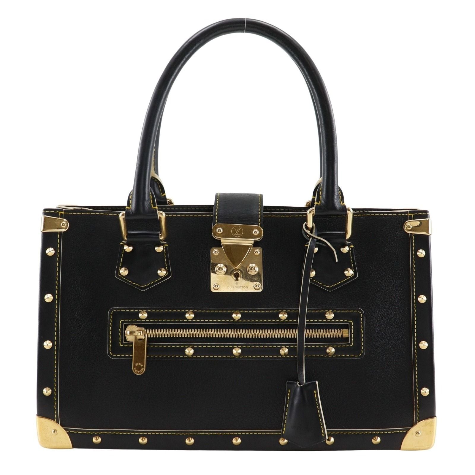 Louis Vuitton Faburo Suhali Goatskin Noir Black Tote