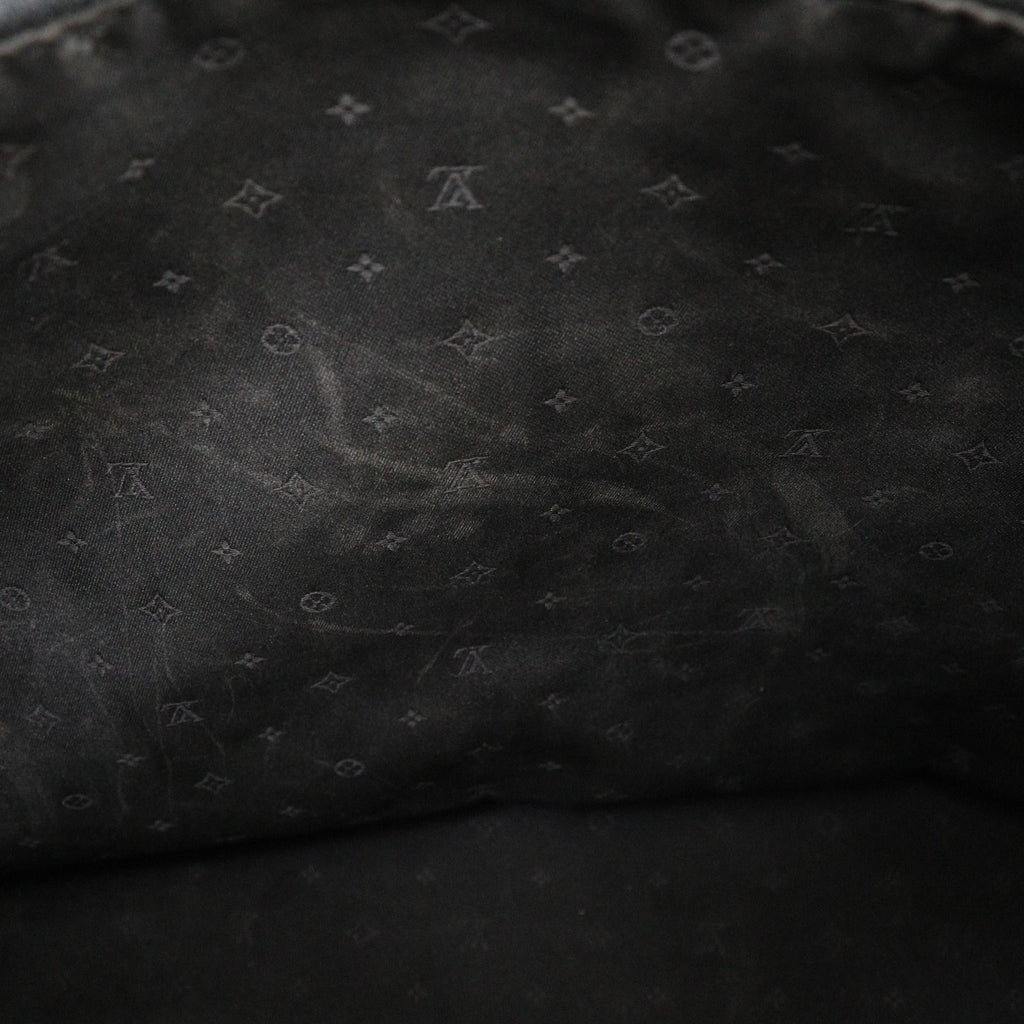 Louis Vuitton Faburo Suhali Goatskin Noir Black Tote — view 8
