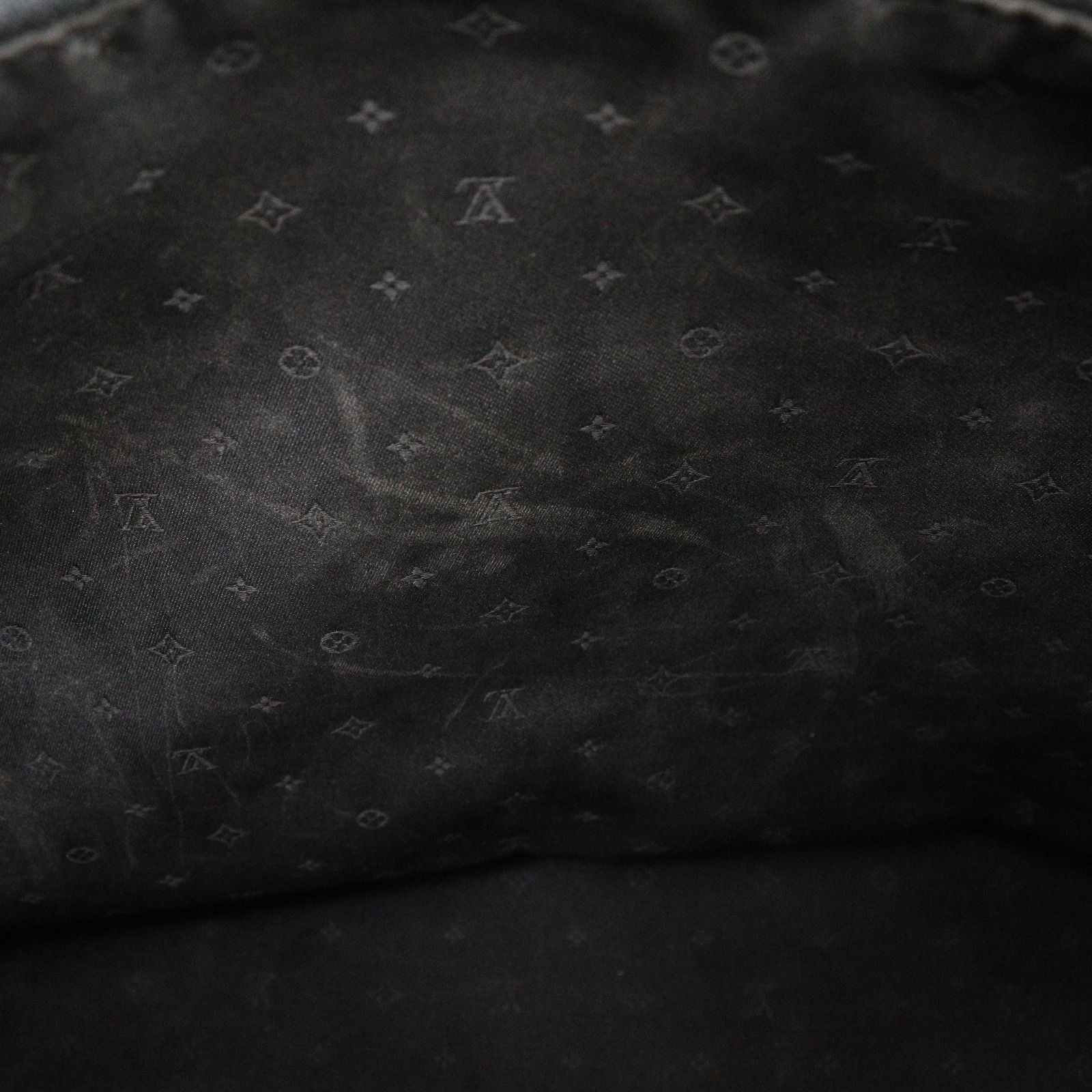Louis Vuitton Faburo Suhali Goatskin Noir Black Tote — view 8