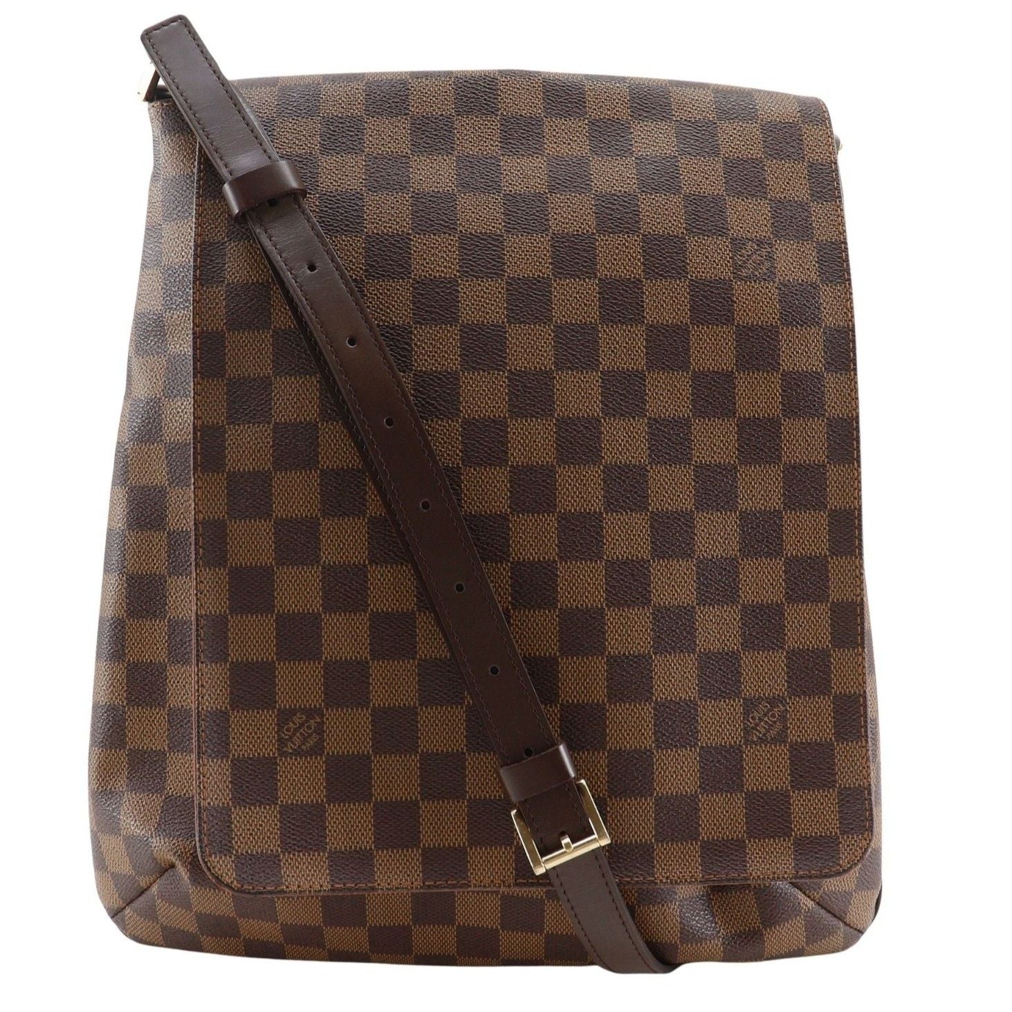 Louis Vuitton Musette Damier Canvas Brown Shoulder
