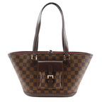 Louis Vuitton Manosque PM Damier Canvas Brown Tote