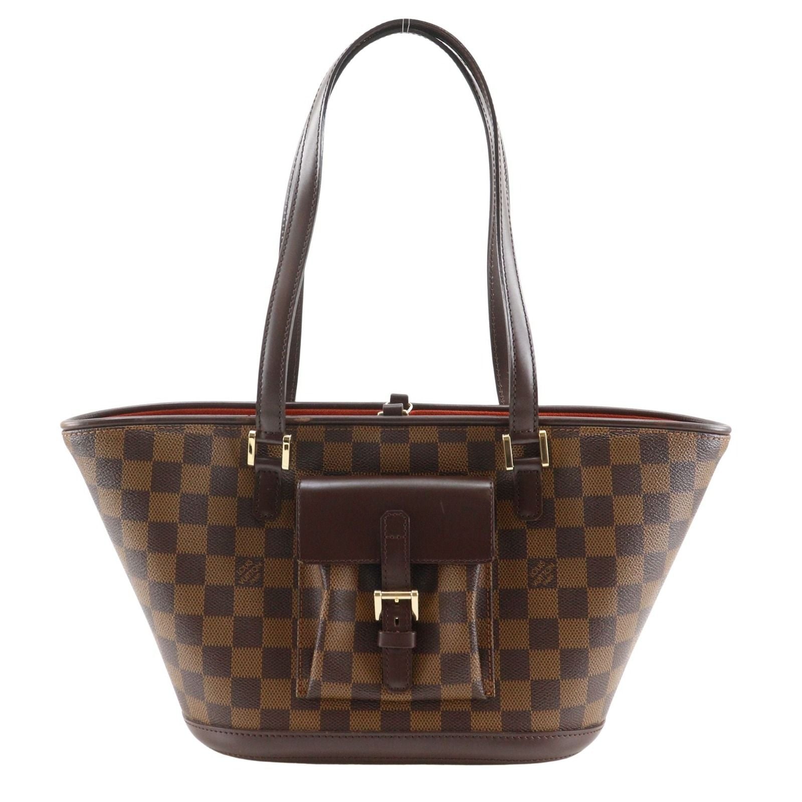 Louis Vuitton Manosque PM Damier Canvas Brown Tote