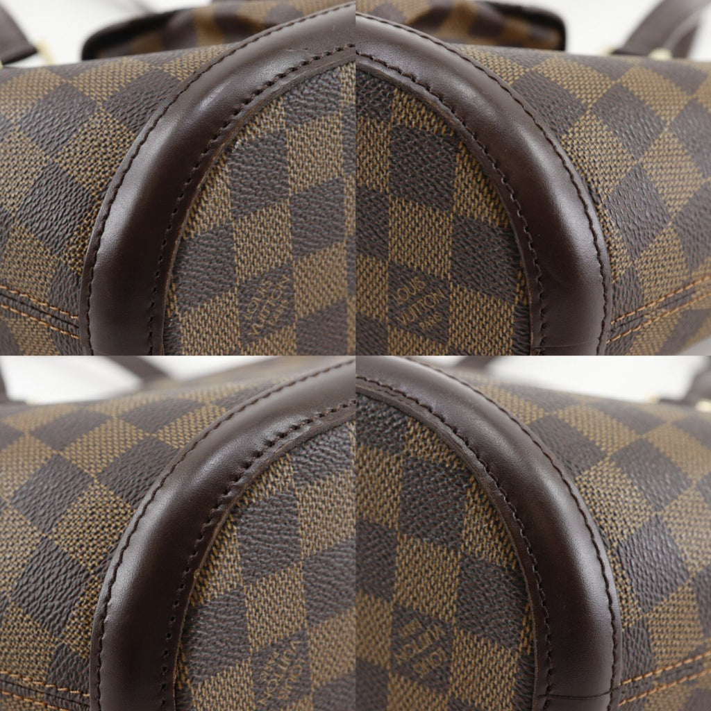 Louis Vuitton Manosque PM Damier Canvas Brown Tote — view 4