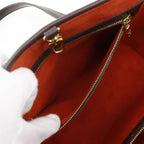 Louis Vuitton Manosque PM Damier Canvas Brown Tote — view 8