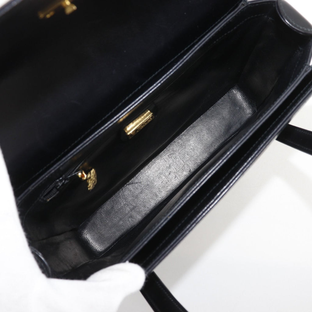 Gucci Vintage Calf Black Handbag — view 6