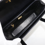 Gucci Vintage Calf Black Handbag — view 6