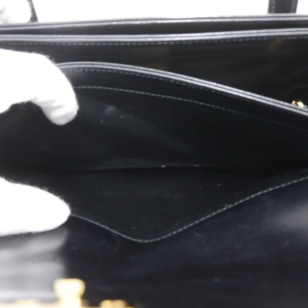 Gucci Vintage Calf Black Handbag — view 8