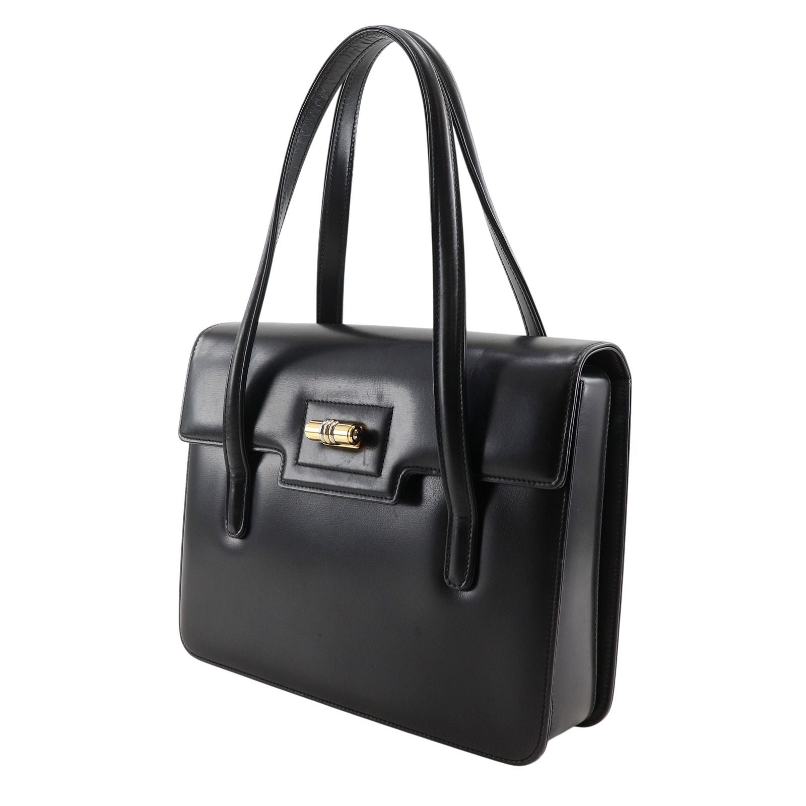 Gucci Vintage Calf Black Handbag — view 2