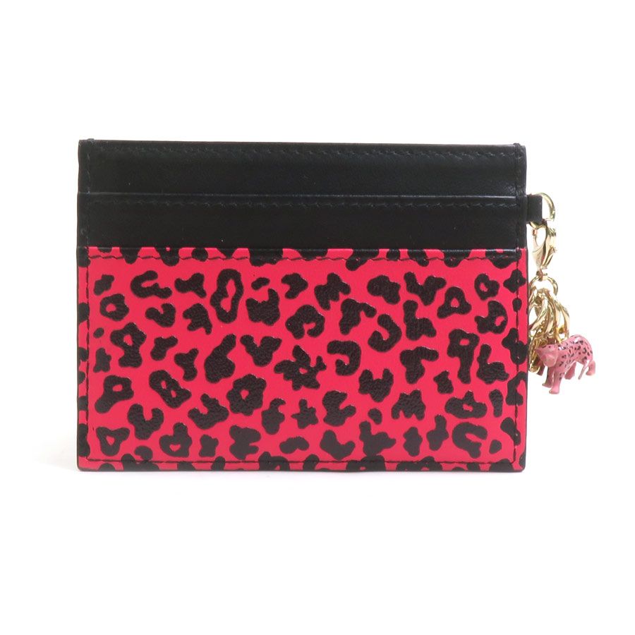 Dior Card Case Leopard