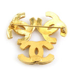 Chanel Brooch Triple CC Logo — view 5