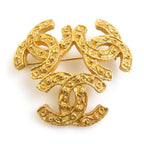 Chanel Brooch Triple CC Logo