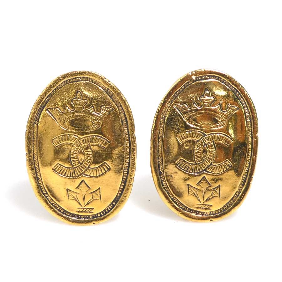Chanel Earrings CC Logo