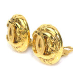 Chanel Earrings CC Logo — view 3