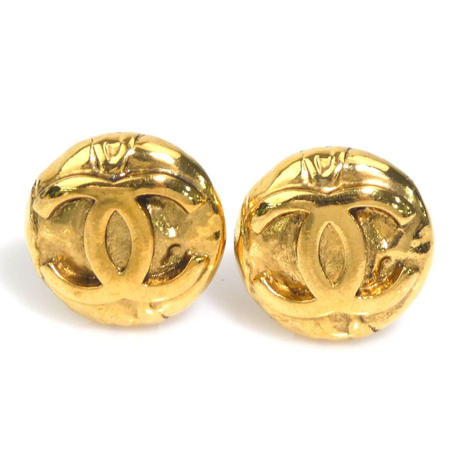 Chanel Earrings CC Logo