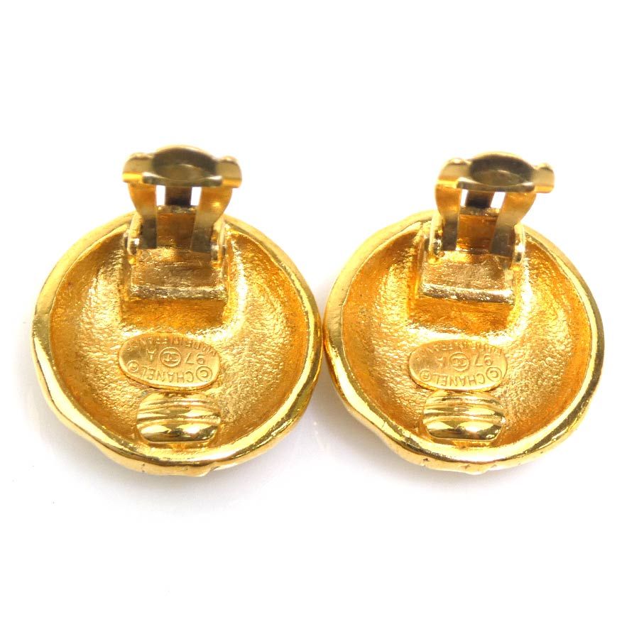 Chanel Earrings CC Logo — view 8