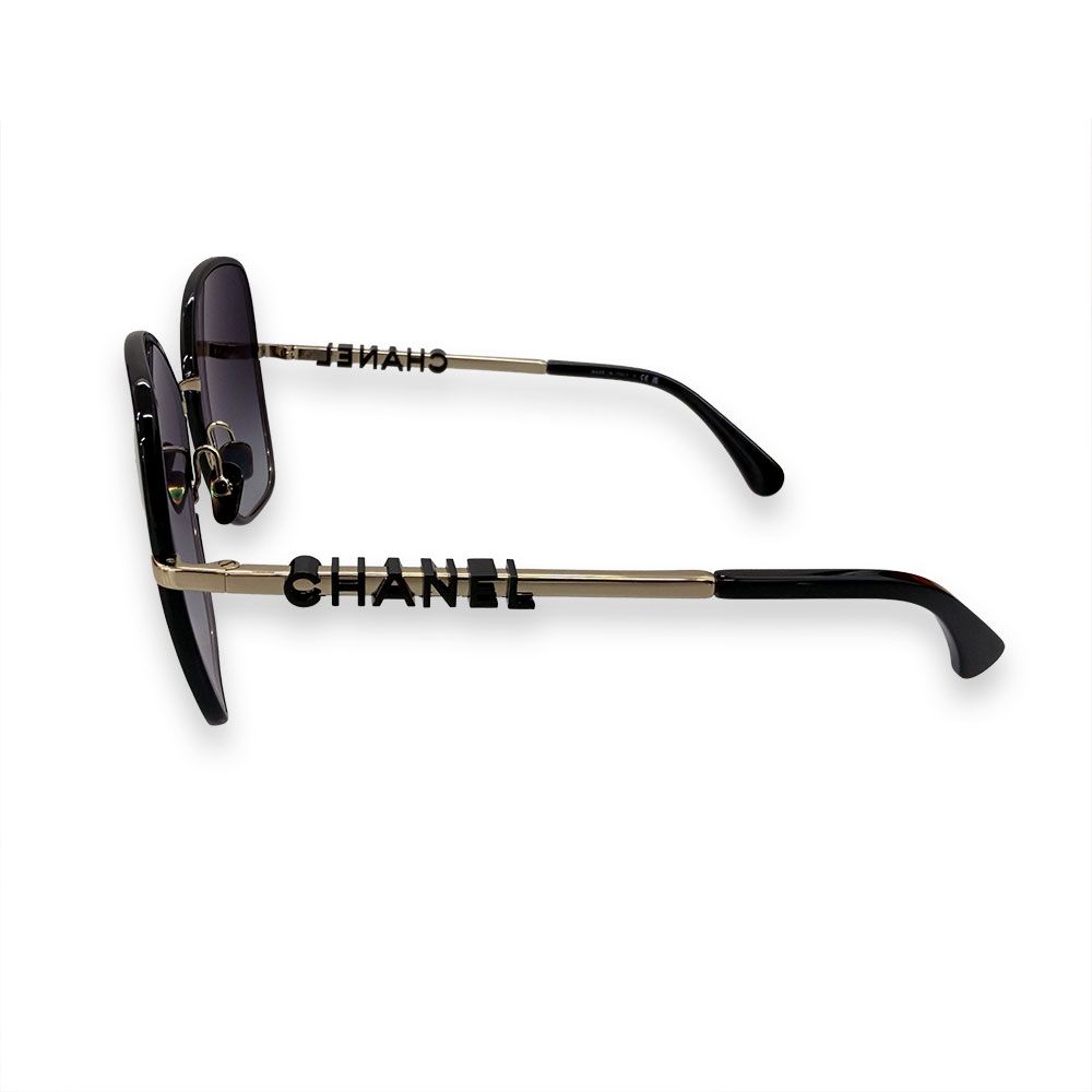 Chanel Sunglasses Eyewear Black — view 3