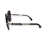 Chanel Sunglasses Eyewear Black — view 3