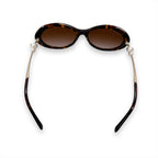 Chanel Faux Pearl CC Logo Sunglasses Eyewear — view 4