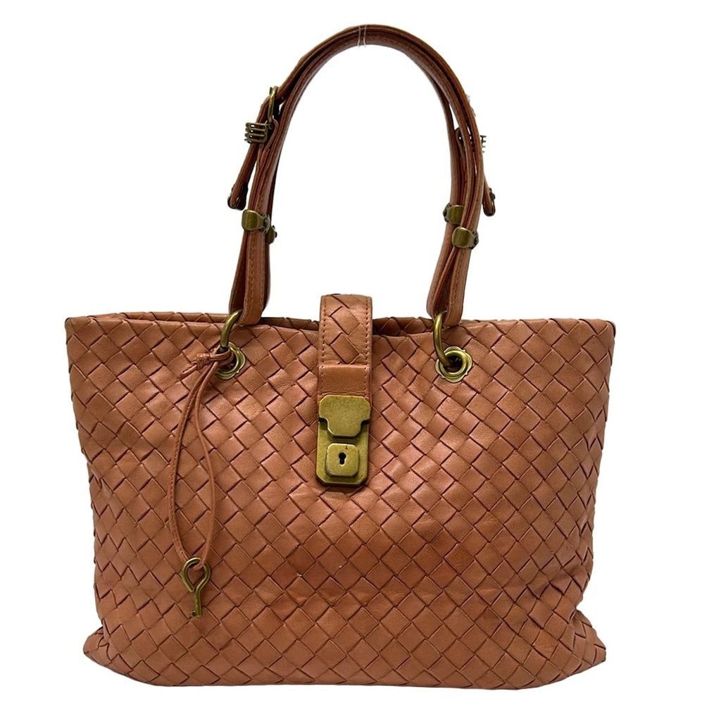 Bottega Veneta Tote Capri Orange Leather