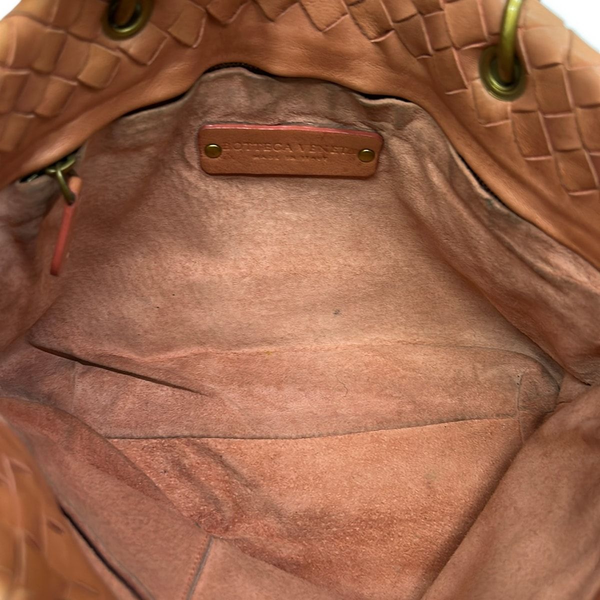 Bottega Veneta Tote Capri Orange Leather — view 7