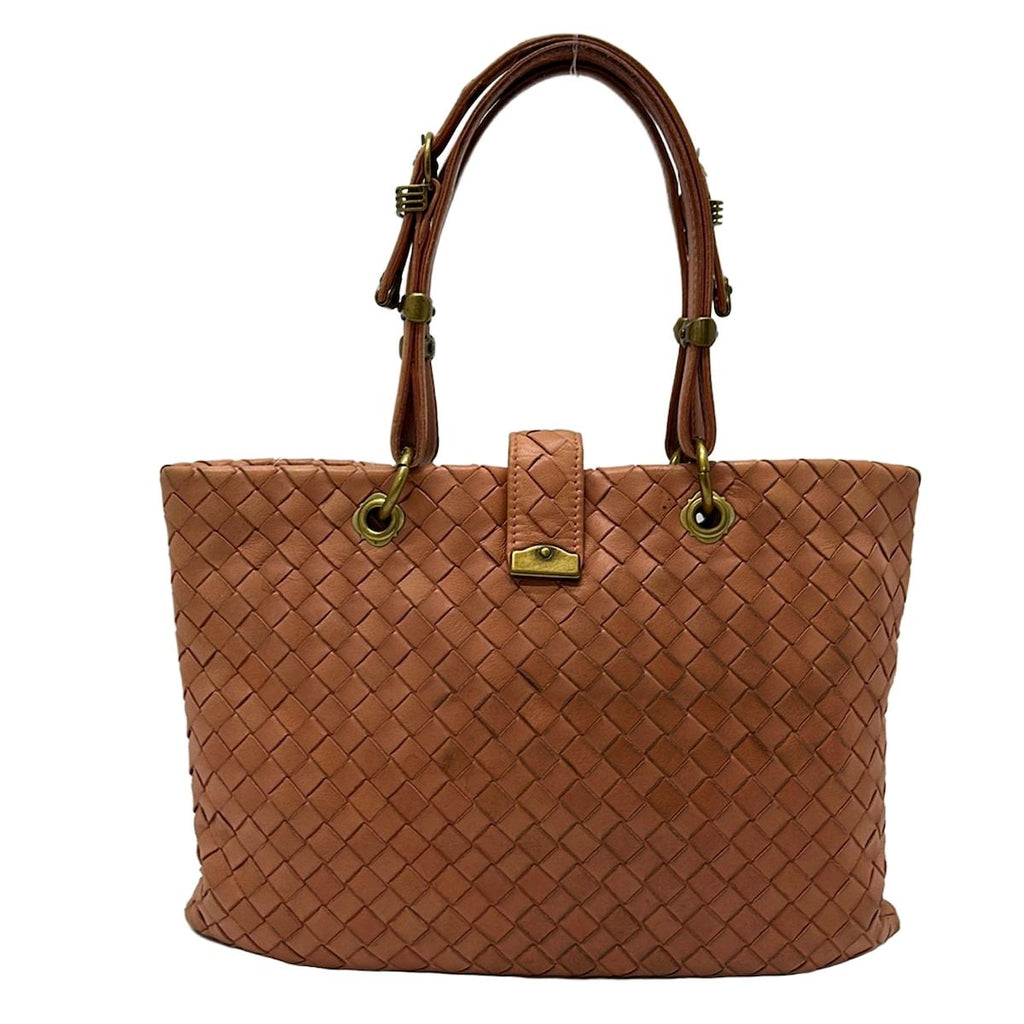 Bottega Veneta Tote Capri Orange Leather — view 3