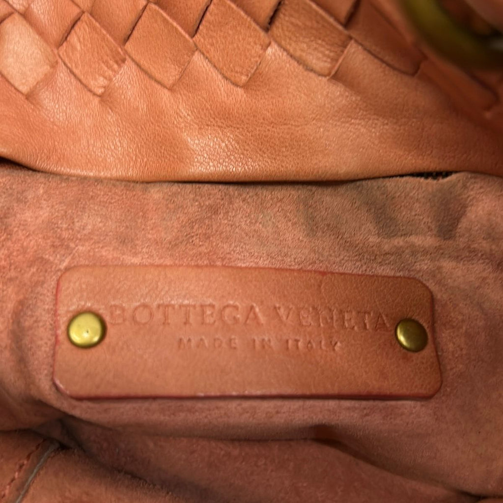 Bottega Veneta Tote Capri Orange Leather — view 8