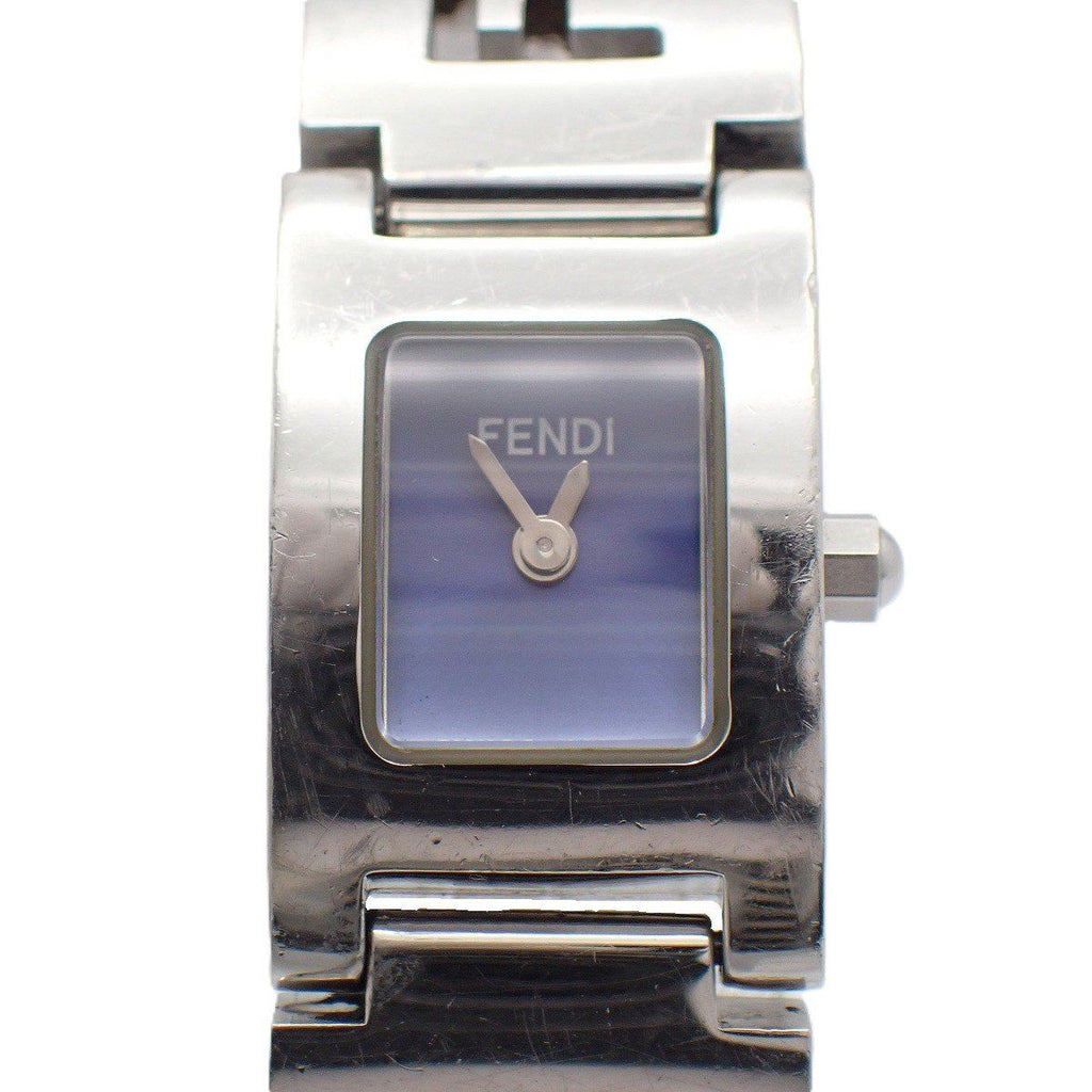 Fendi Breath Watch Quartz Blue Dial SS Pawn