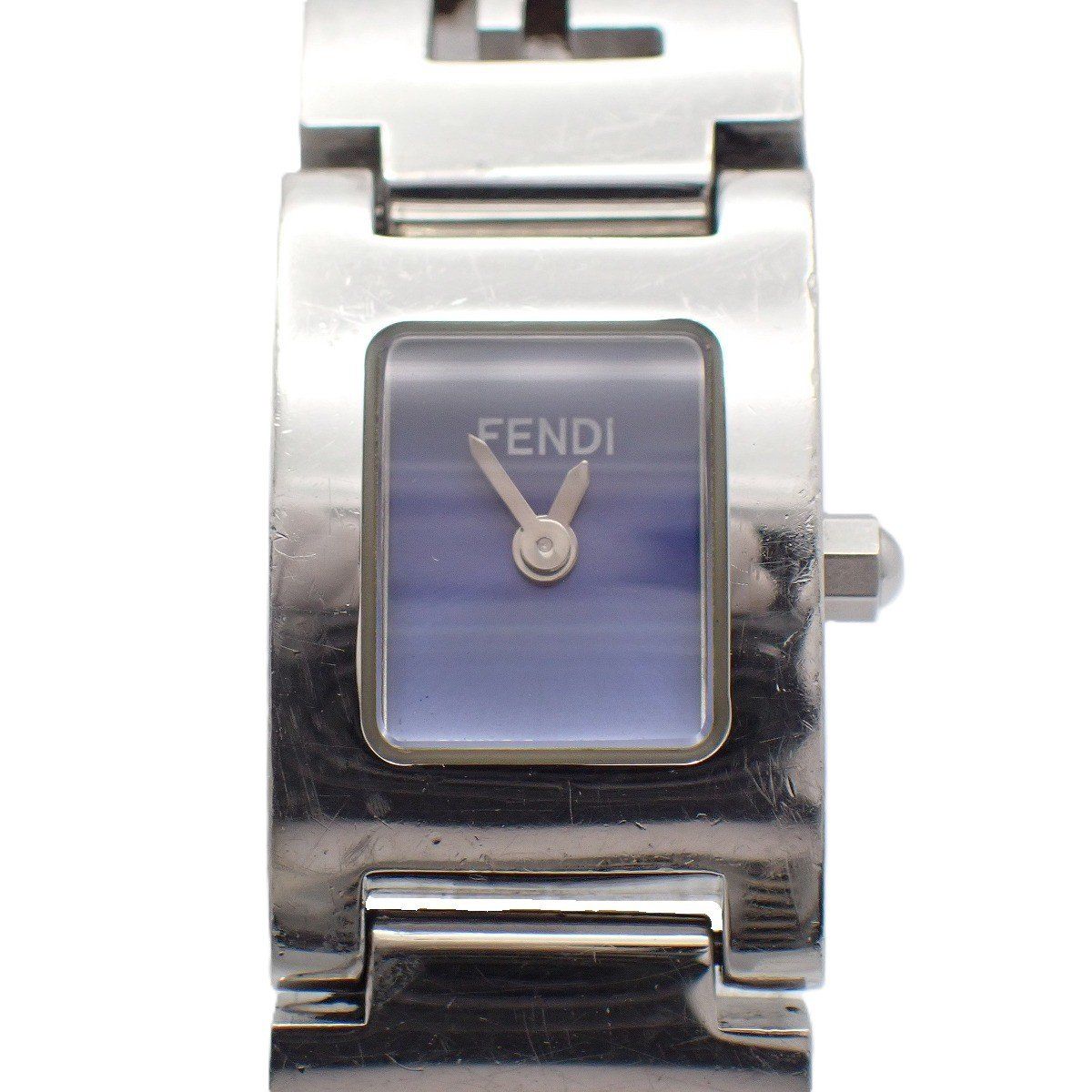 Fendi Breath Watch Quartz Blue Dial SS Pawn