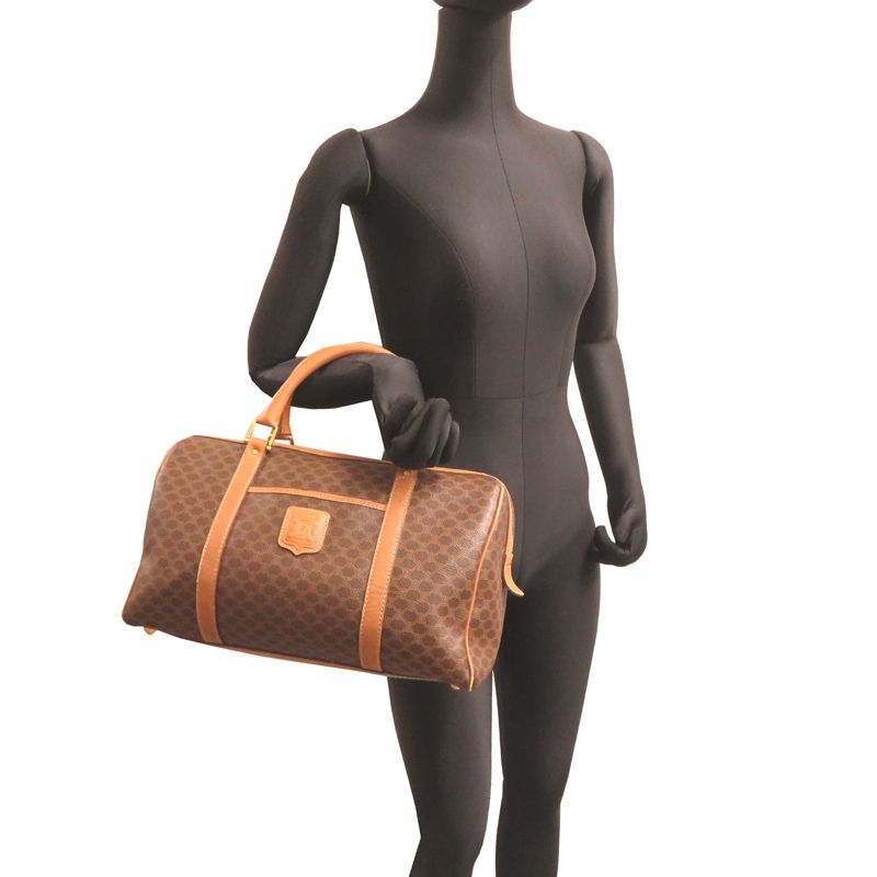 Celine Boston Bag Travel Bags Brown — view 9