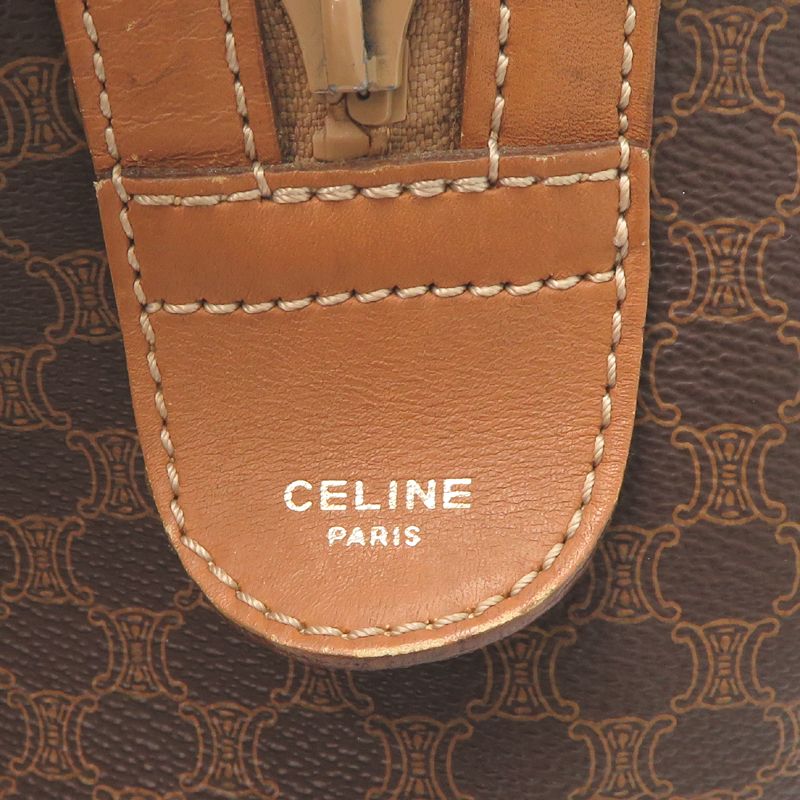 Celine Boston Bag Travel Bags Brown — view 7