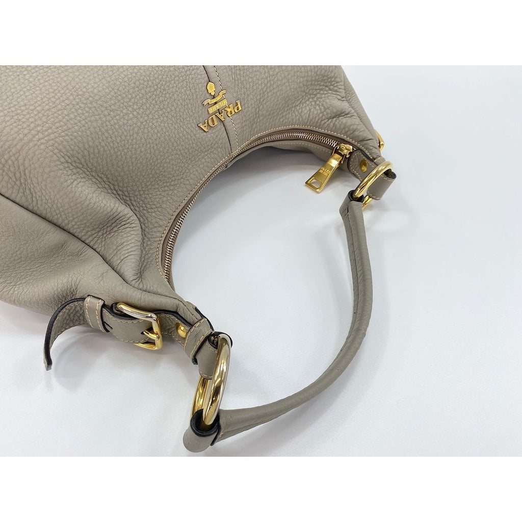 Prada Shoulder Bag Gray — view 9