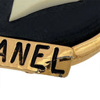 Chanel Coco Cameo Ribbon Motif Brooch Circa — view 3