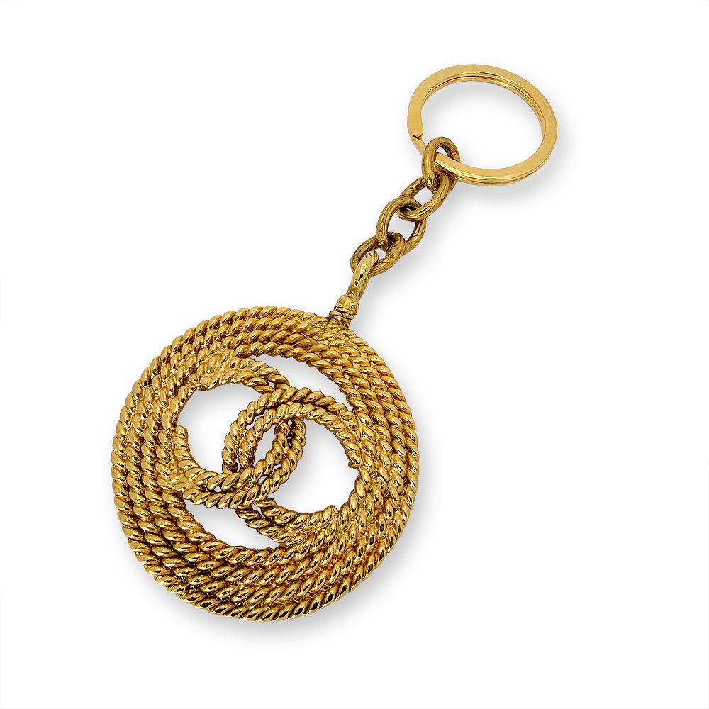Chanel CC Logo Key Holder