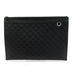 Louis Vuitton Pochette Discovery Damier Infini Clutch Black