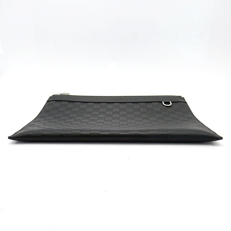 Louis Vuitton Pochette Discovery Damier Infini Clutch Black — view 5