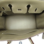 Hermes Birkin 25 Series Veau Epsom Handbag Etoupe — view 6