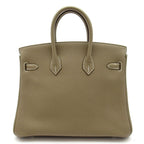Hermes Birkin 25 Series Veau Epsom Handbag Etoupe — view 3