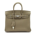 Hermes Birkin 25 Series Veau Epsom Handbag Etoupe