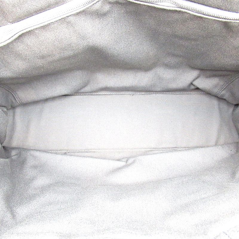 Hermes Ginza Limited Fourre Tout MM Canvas Tote Gray — view 7